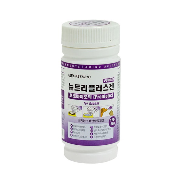 뉴트리플러스젠 통분말영양제 프로바이오틱 (120g + 30g)